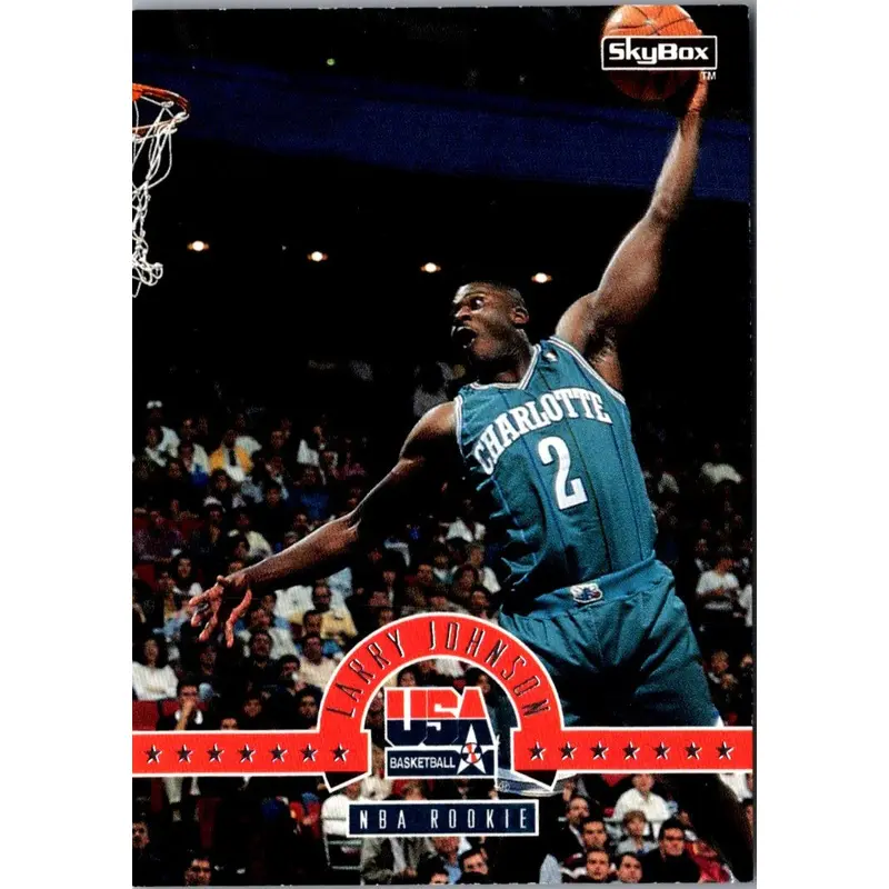 1994 SkyBox USA Larry Johnson #8
