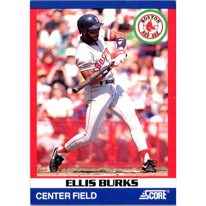 1991 Score 100 Superstars Ellis Burks #48
