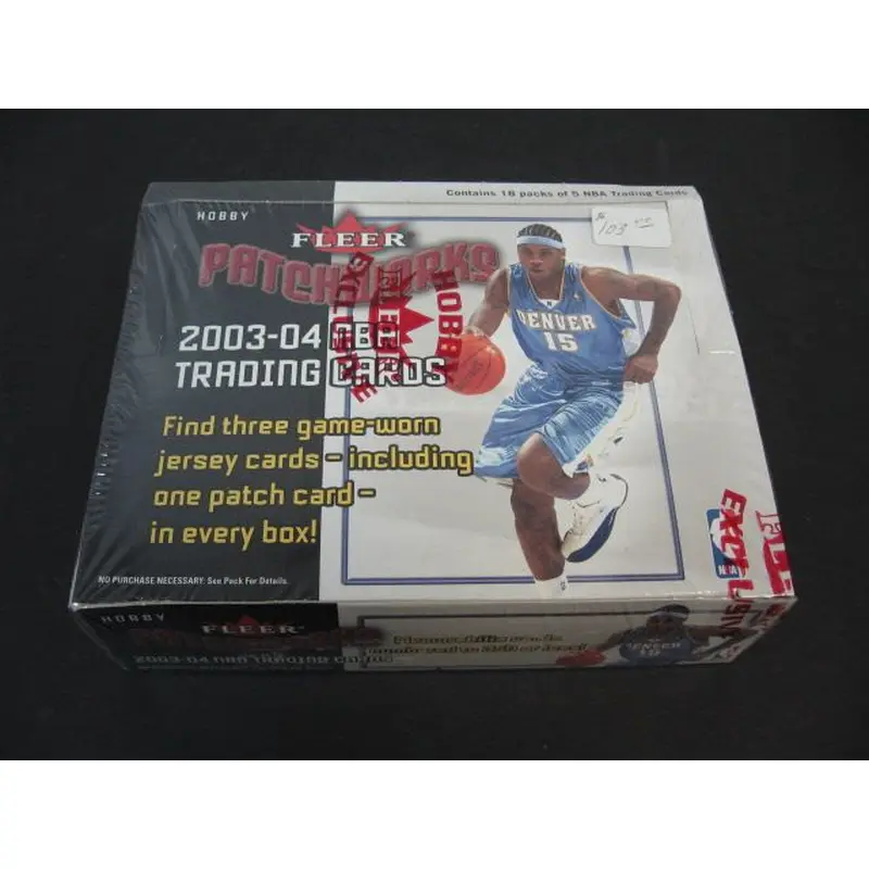 2003/04 Fleer Patchworks Basketball Box (Hobby)