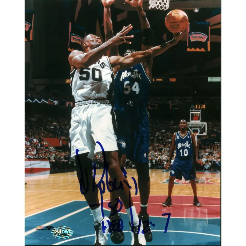 Spurs David Robinson Authentic Signed 8x10 Photo Autographed PSA/DNA #J62533
