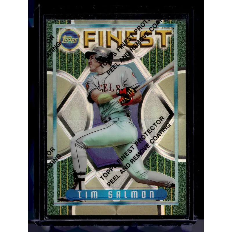 1995 Topps Finest - Refractor - Tim Salmon #79