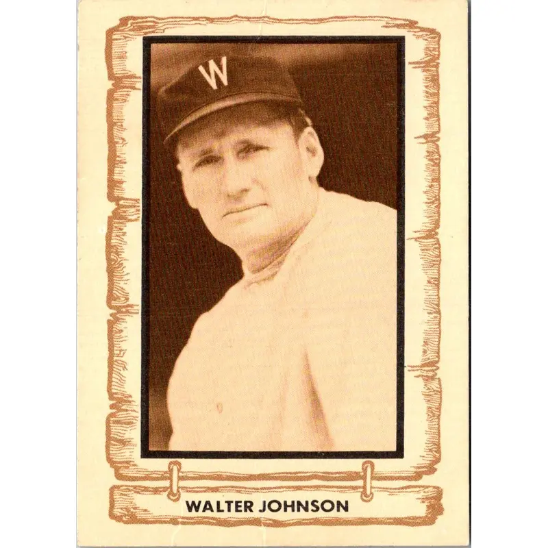 1981 Cramer Baseball Legends Series 2 Walter Johnson #45
