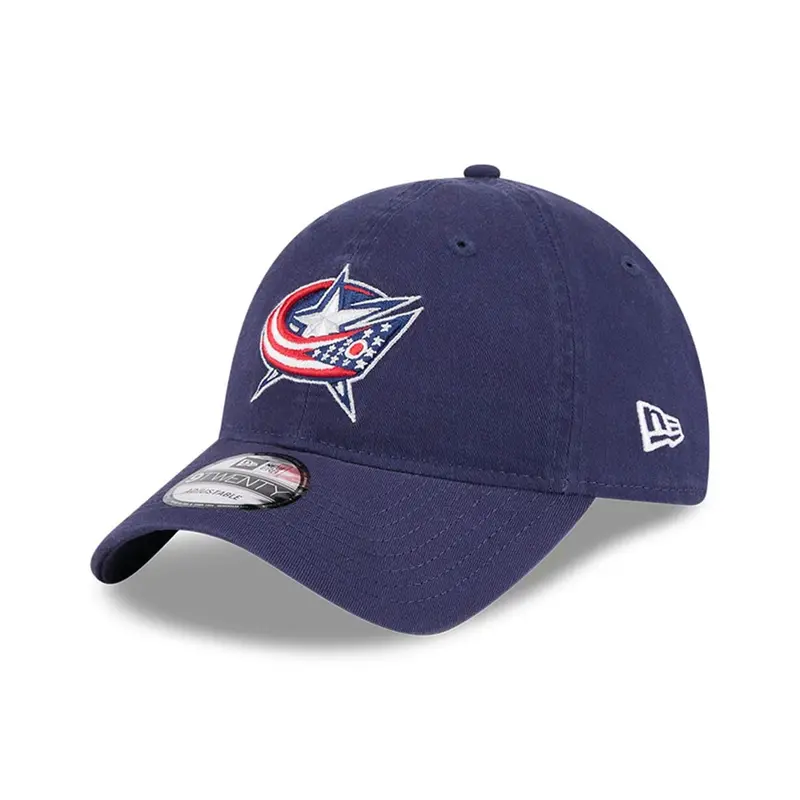 Columbus Blue Jackets NHL Official Team Colours Navy 9TWENTY Adjustable Cap