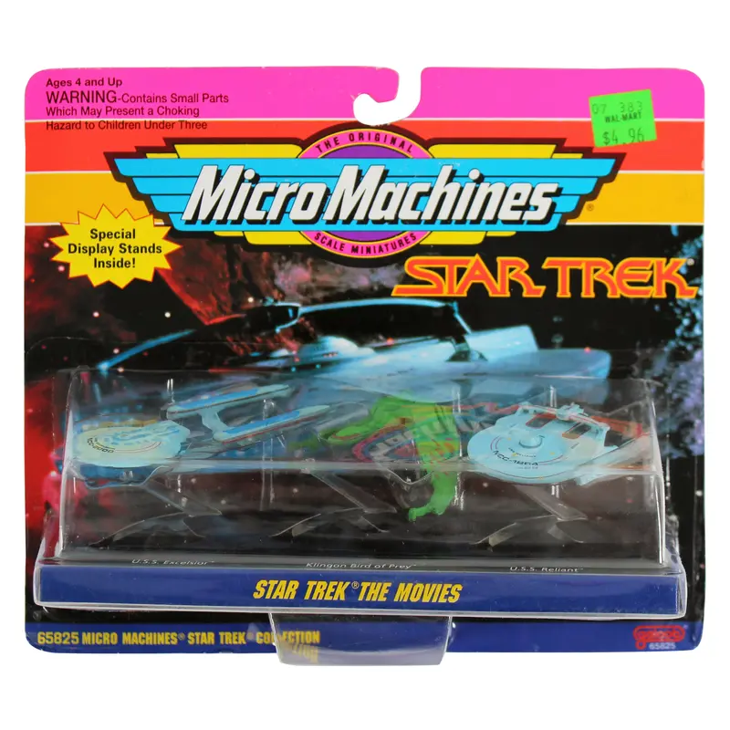 1993 Galoob Star Trek The Movies Collection #2 Micro Machines Figure Set