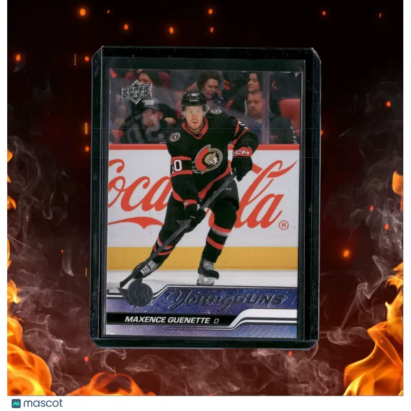2023-24 Upper Deck Young Guns Maxence Guenette Rookie #455