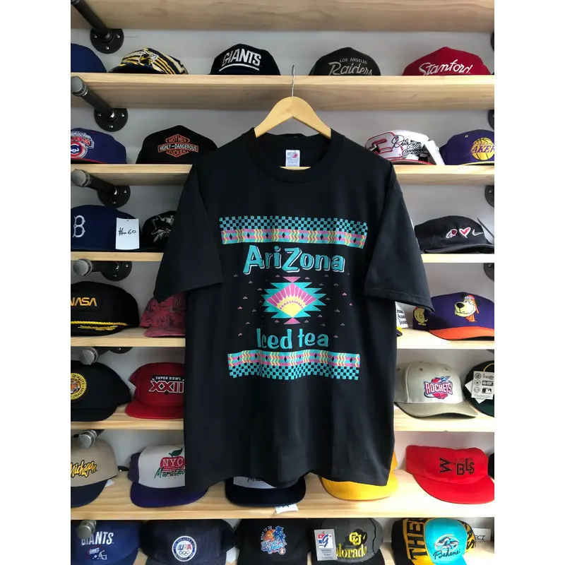 Vintage Deadstock 90s Arizona Iced Tea Tee Size Large