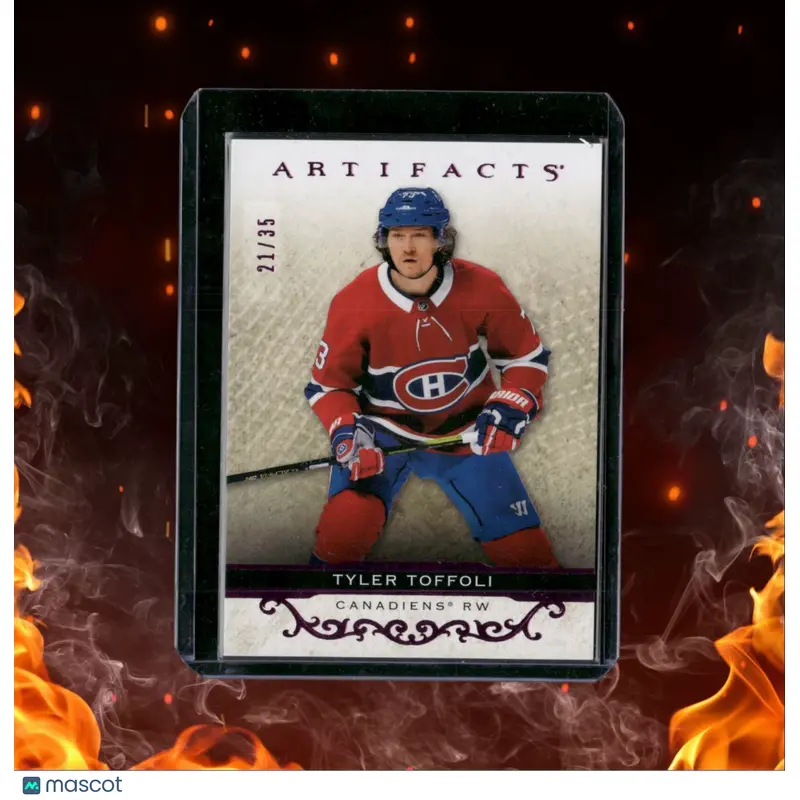 2021-22 Upper Deck Artifacts Pink Tyler Toffoli 21/35 #90