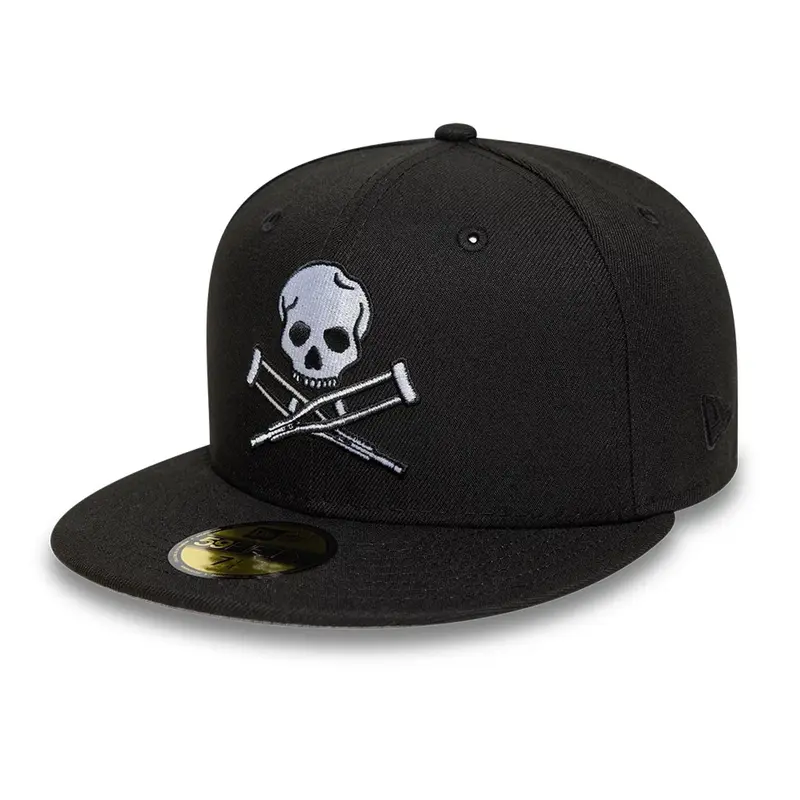 Jackass Logo Black 59FIFTY Fitted Cap