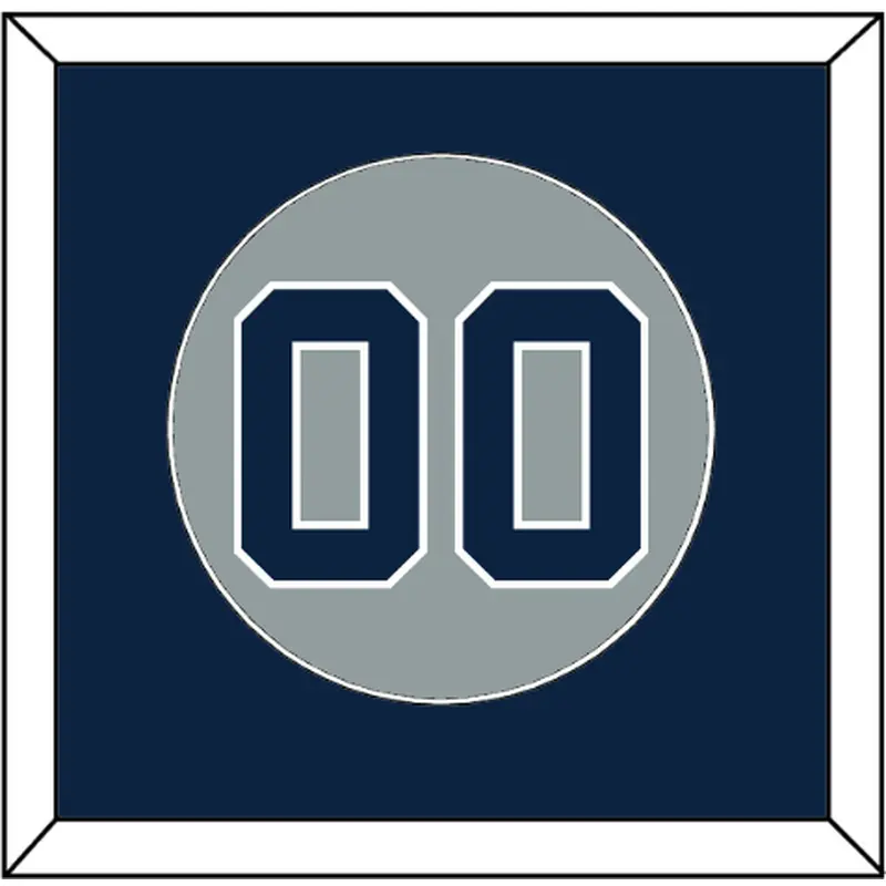 New York Number - Road Gray - Single Mat 2