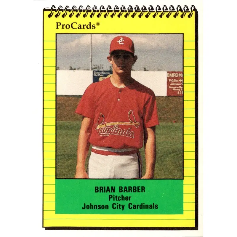 1991 ProCards Brian Barber #3969
