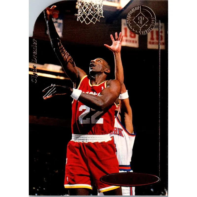 1994 SP Championship Die Cuts Clyde Drexler #65