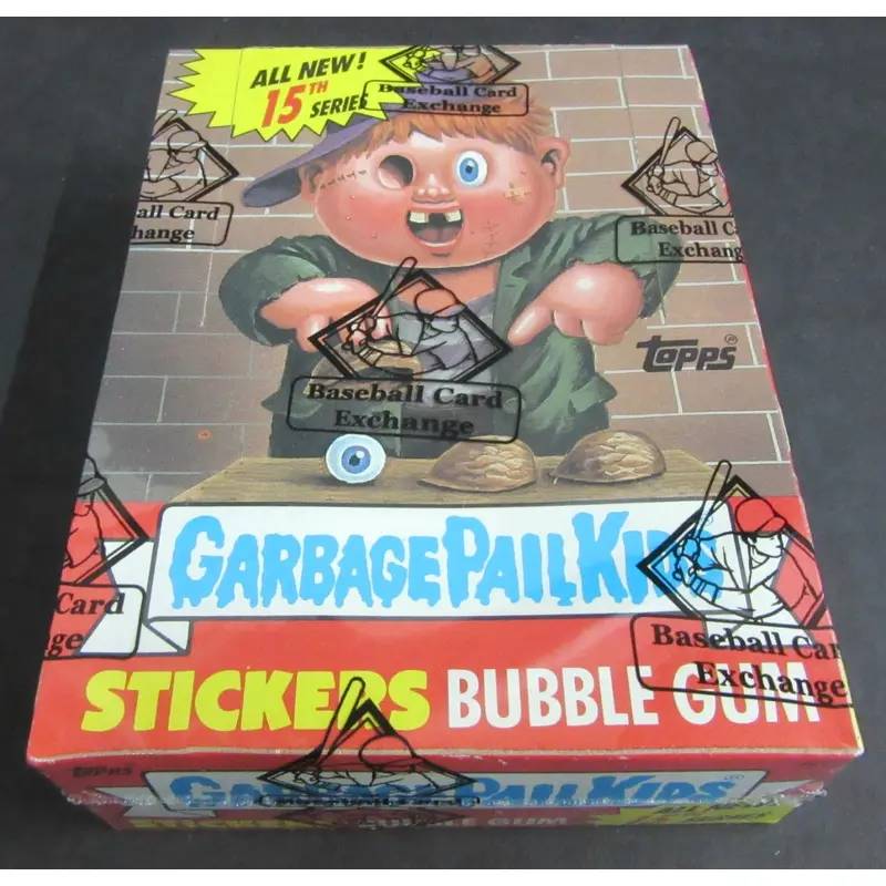 1988 Topps Garbage Pail Kids Series 15 Unopened Wax Box (w/ price) (FASC)