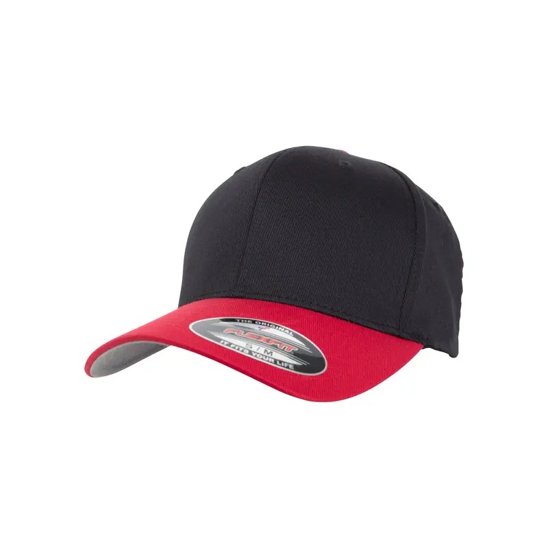 Flexfit Cap Two Tone - Black/Red