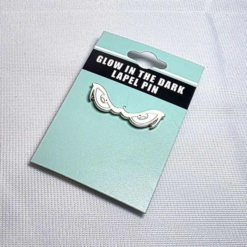 Lake Elsinore Storm Glow In The Dark Eyes Logo Pin