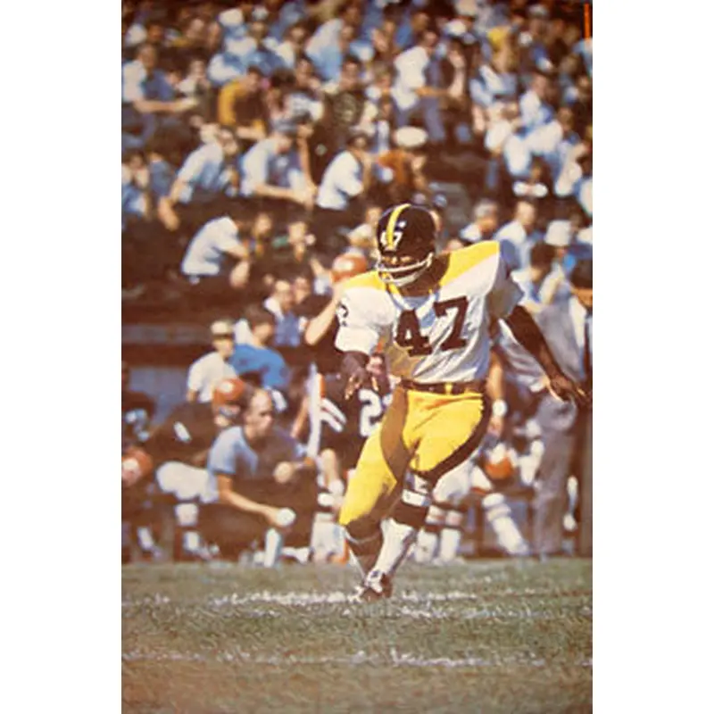 Marv Woodson "SI Classic" Pittsburgh Steelers Poster - Renselaar 1968 (#13N47)