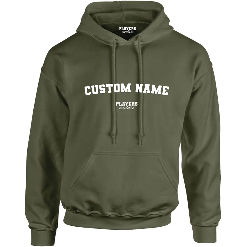 Military Green Custom Great Value Players Couture Men's Basic Hoodie