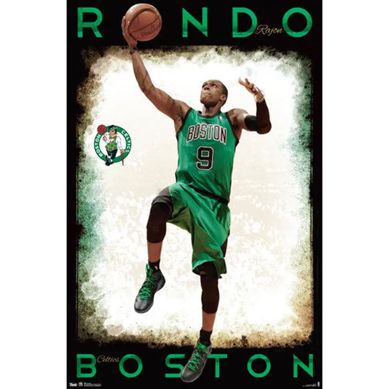 Rajon Rondo "Drive" Boston Celtics NBA Poster - Costacos 2012-13