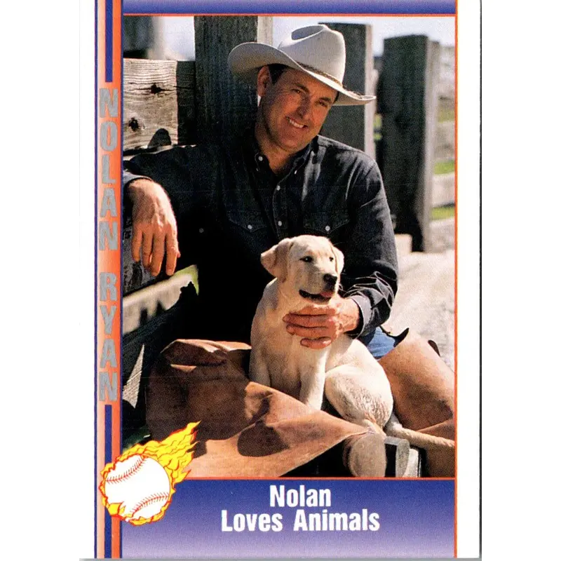 1993 Pacific Texas Express Nolan Loves Animals #120