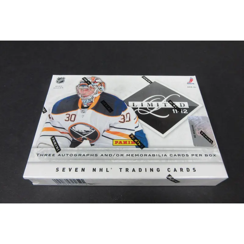 2011/12 Panini Limited Hockey Box
