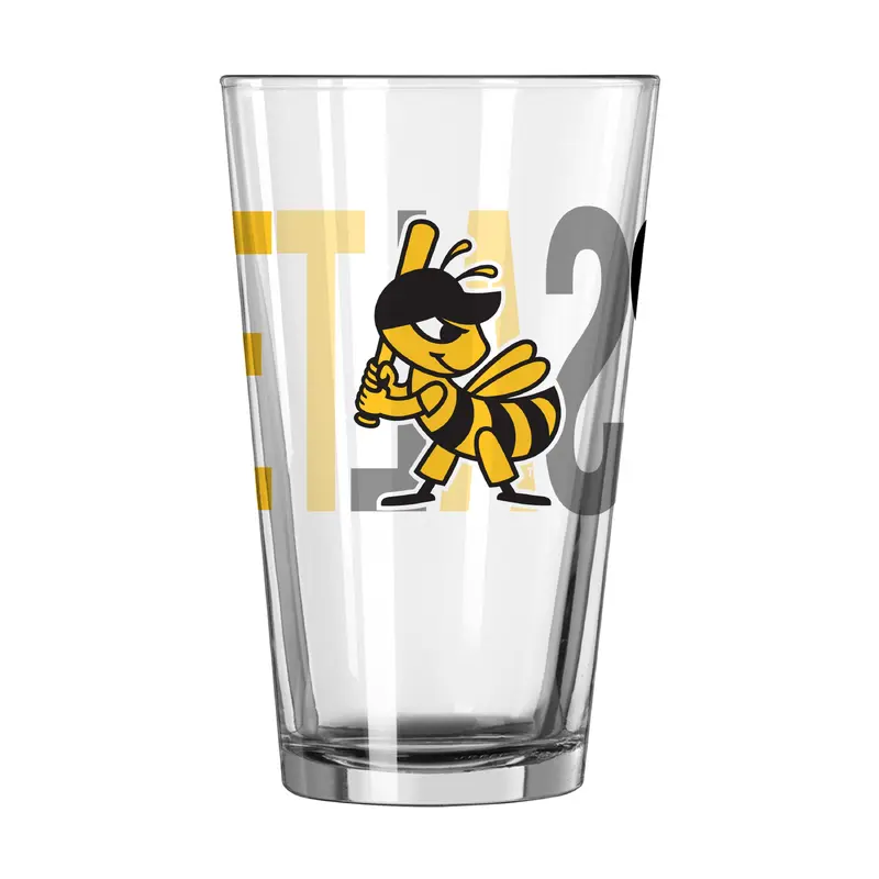Salt Lake Bees 16oz Overtime Pint Glass