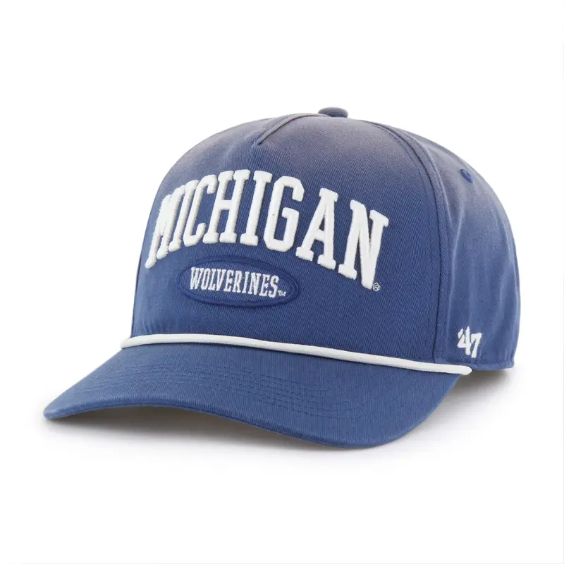 MICHIGAN WOLVERINES TYBEE ROPE '47 HITCH RF RELAXED FIT