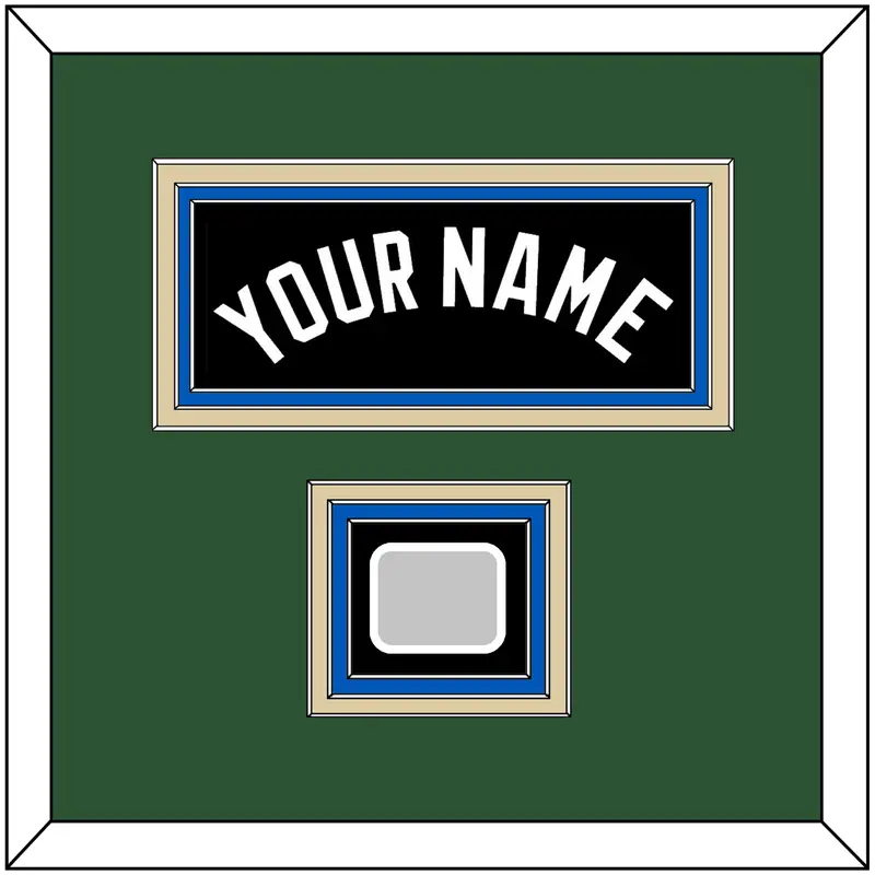 Milwaukee Name & Finals Patch - Black Statement - Triple Mat 3