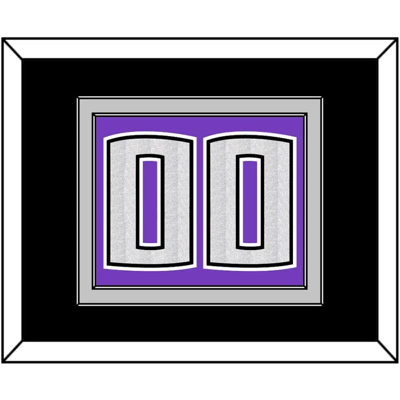 Sacramento Number - Road Purple (2014-2016) - Double Mat 4