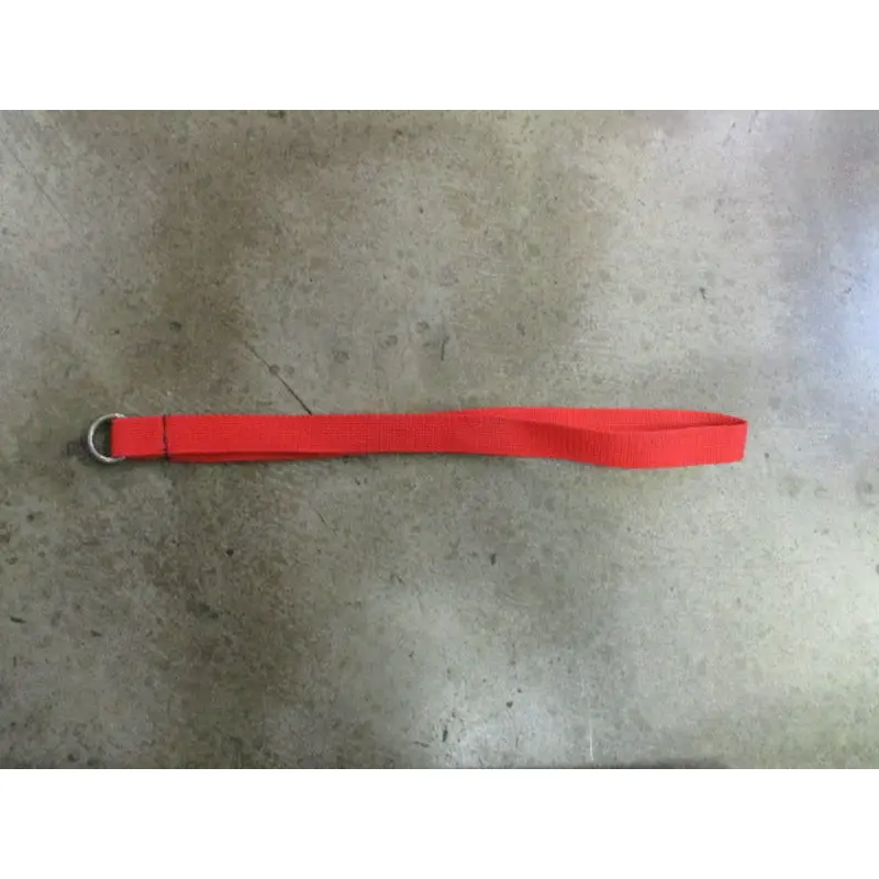 Simple Red Web 37 1/2" Football Belt