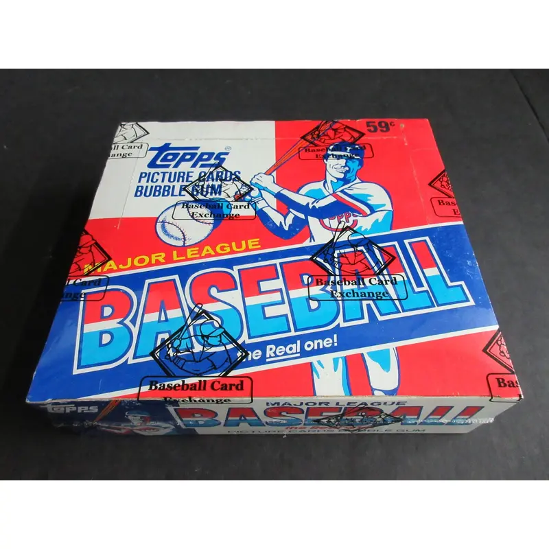 1986 Topps Baseball Unopened Cello Box (BBCE)