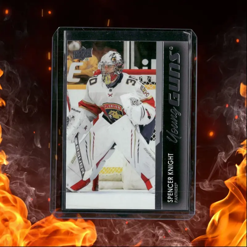 2021-22 Upper Deck Spencer Knight Young Guns (B) Rookie #223
