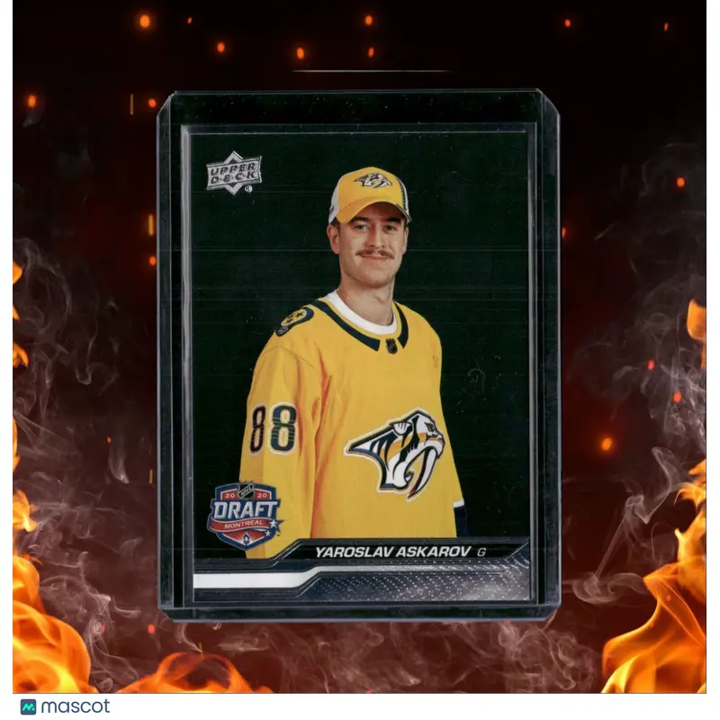 2023-24 Upper Deck Yaroslav Askarov Draft Rookie #743