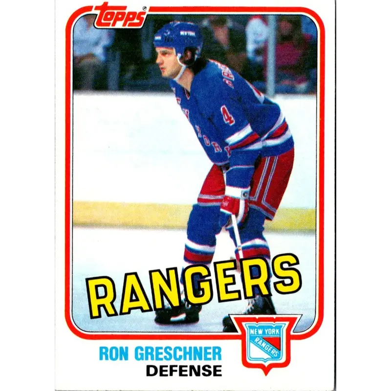 1981 O-Pee-Chee Ron Greschner #224