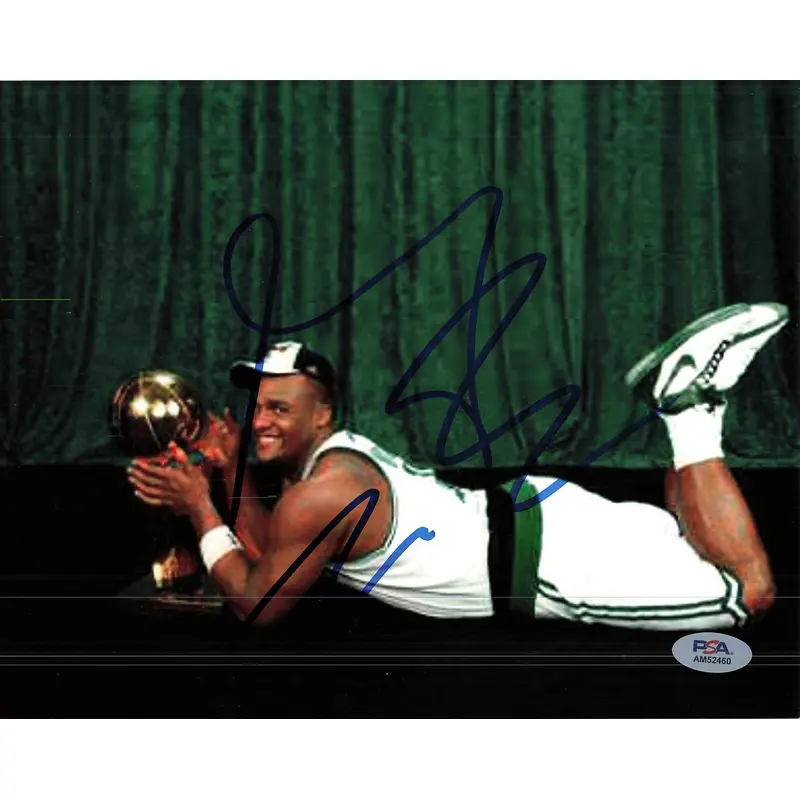 GLEN DAVIS signed 8x10 photo PSA/DNA Boston Celtics Autographed