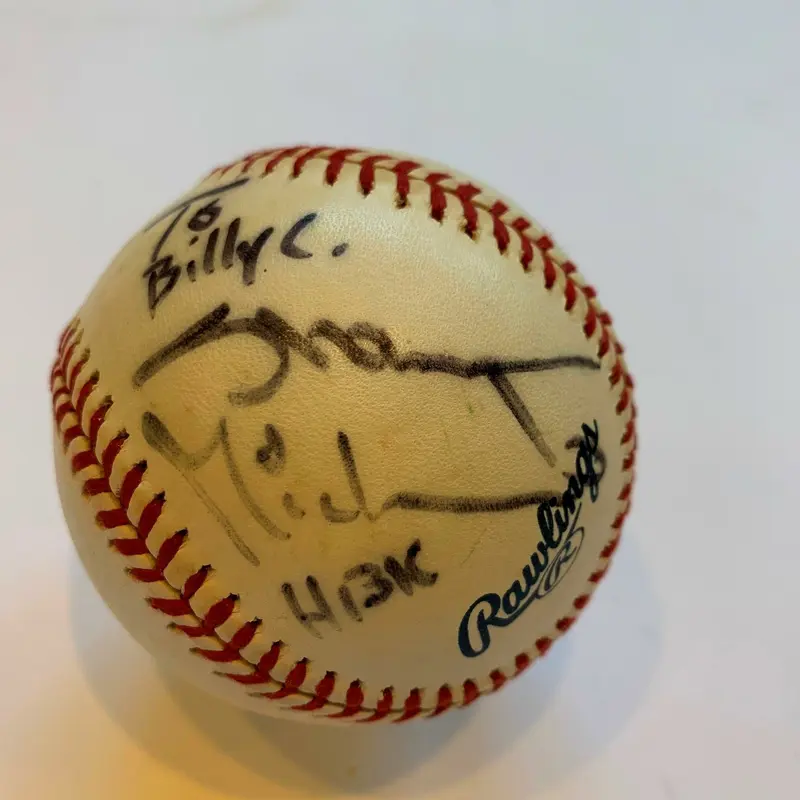 Shawn Michaels Signed Autographed Baseball WWE Wrestling With JSA COA