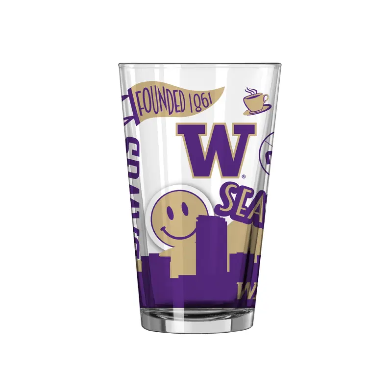 Washington 16oz Native Pint Glass
